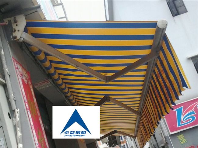 曲臂遮陽篷 東莞廠家定制推拉蓬 戶外折疊大型倉庫帳篷 移動(dòng)伸縮活動(dòng)推拉雨棚