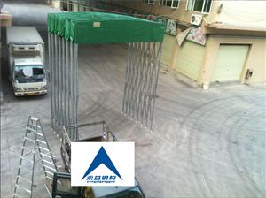 上海推拉活動(dòng)伸縮蓬