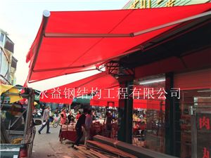 東莞廠家定做推拉蓬大型倉庫雨蓬伸縮籃球場(chǎng)工地臨時(shí)活動(dòng)棚停車遮陽雨棚